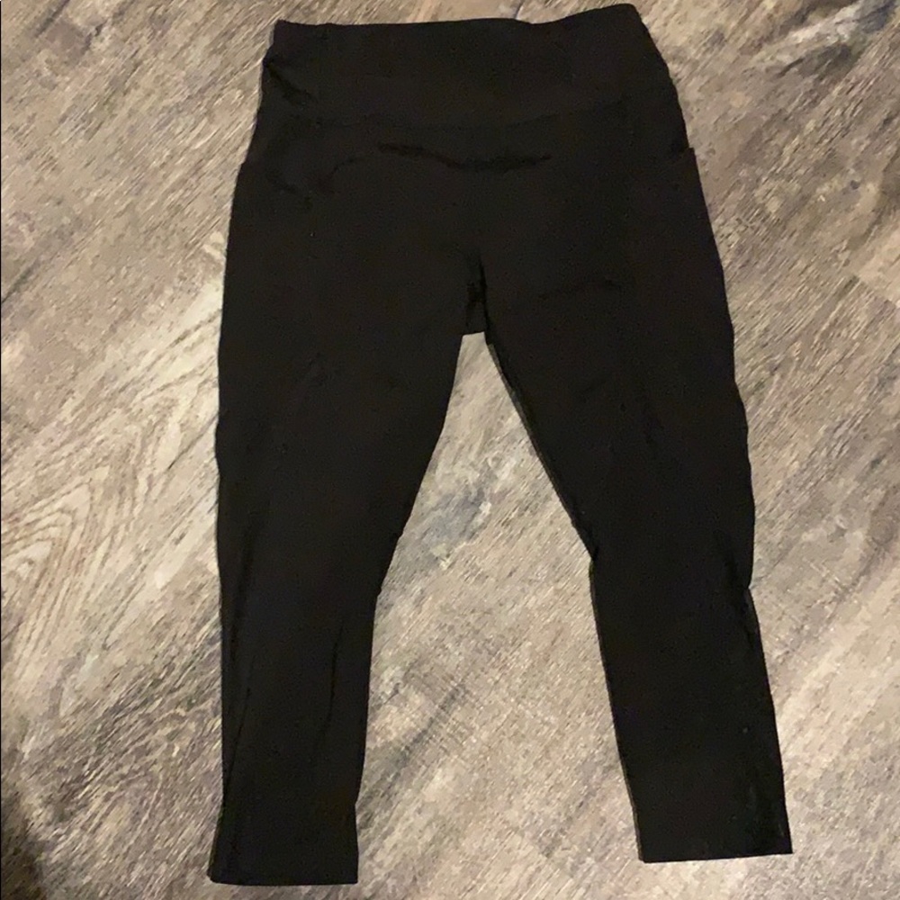 Black Avia leggings size 8-10